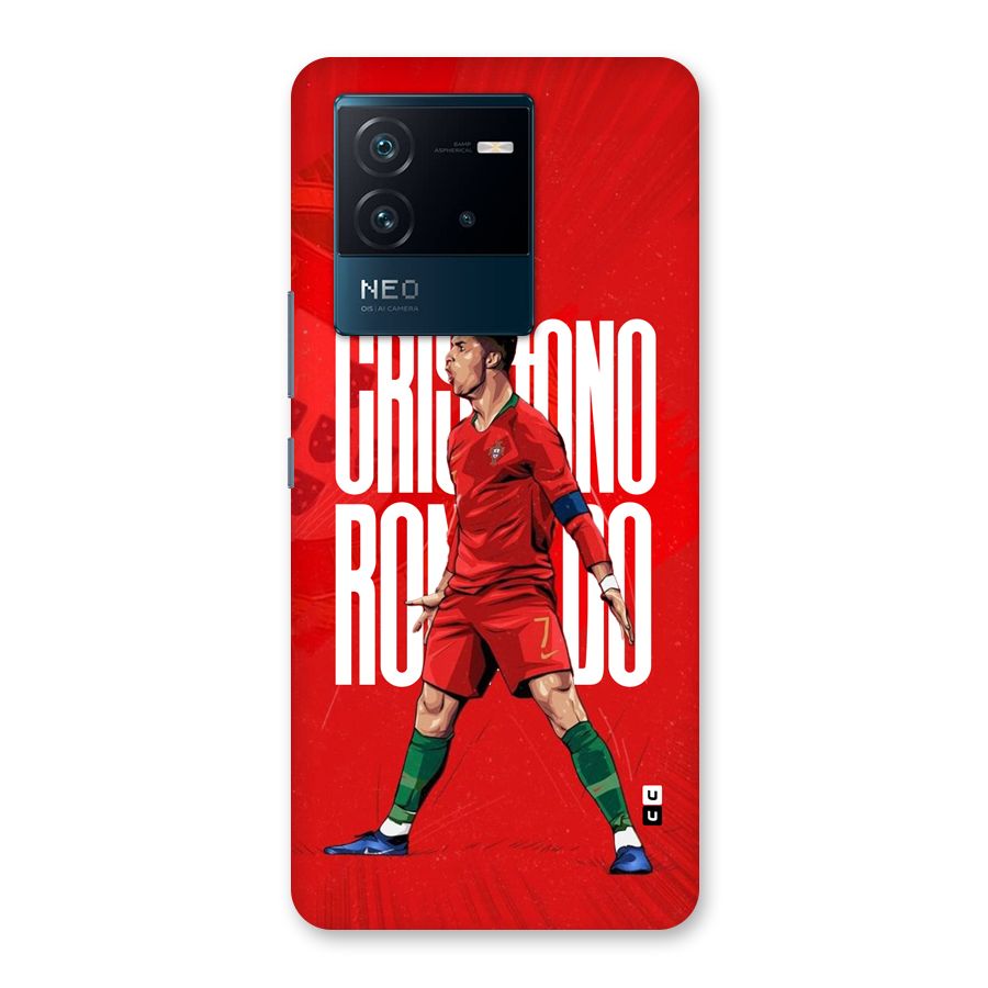 Soccer Star Roar Back Case for Vivo iQOO Neo 6 5G