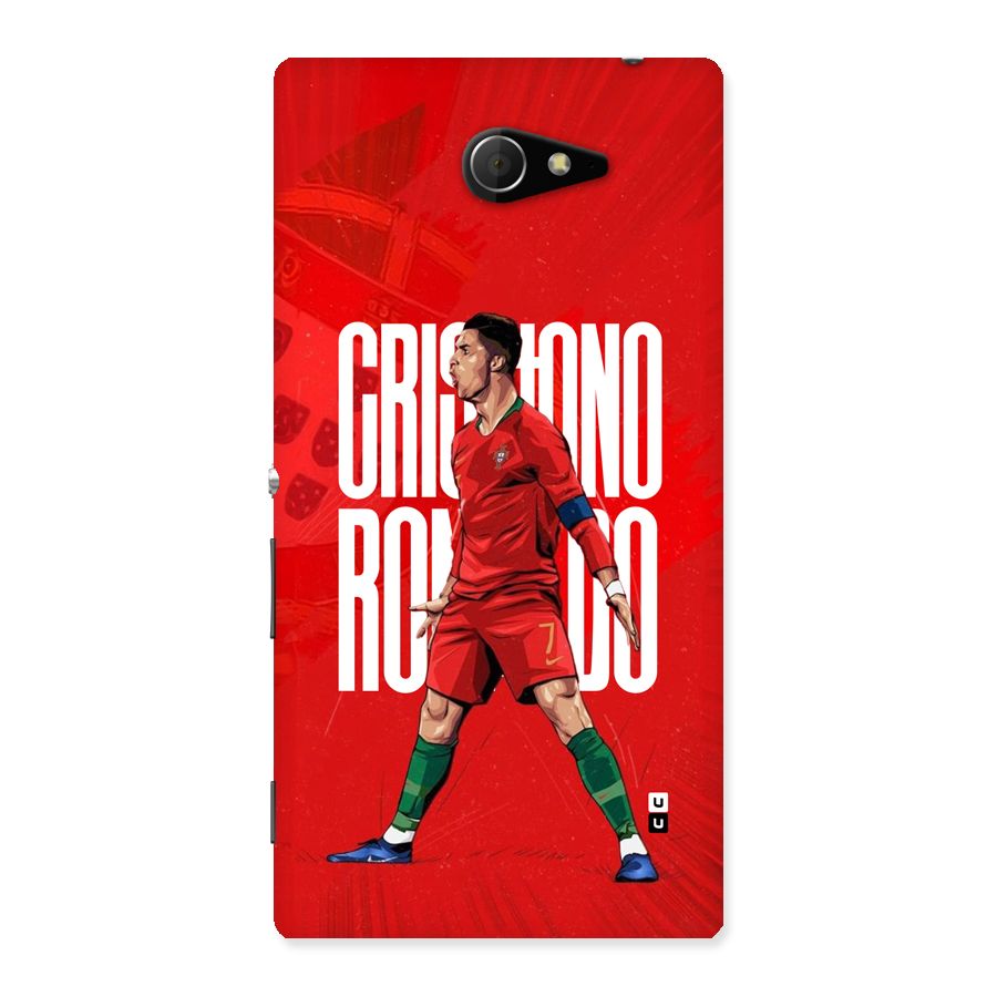 Soccer Star Roar Back Case for Xperia M2
