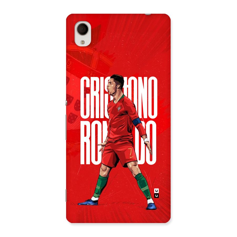 Soccer Star Roar Back Case for Xperia M4