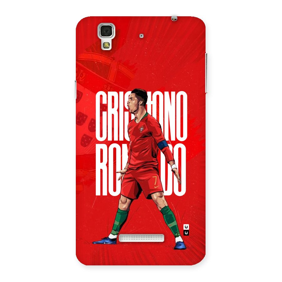 Soccer Star Roar Back Case for YU Yureka Plus