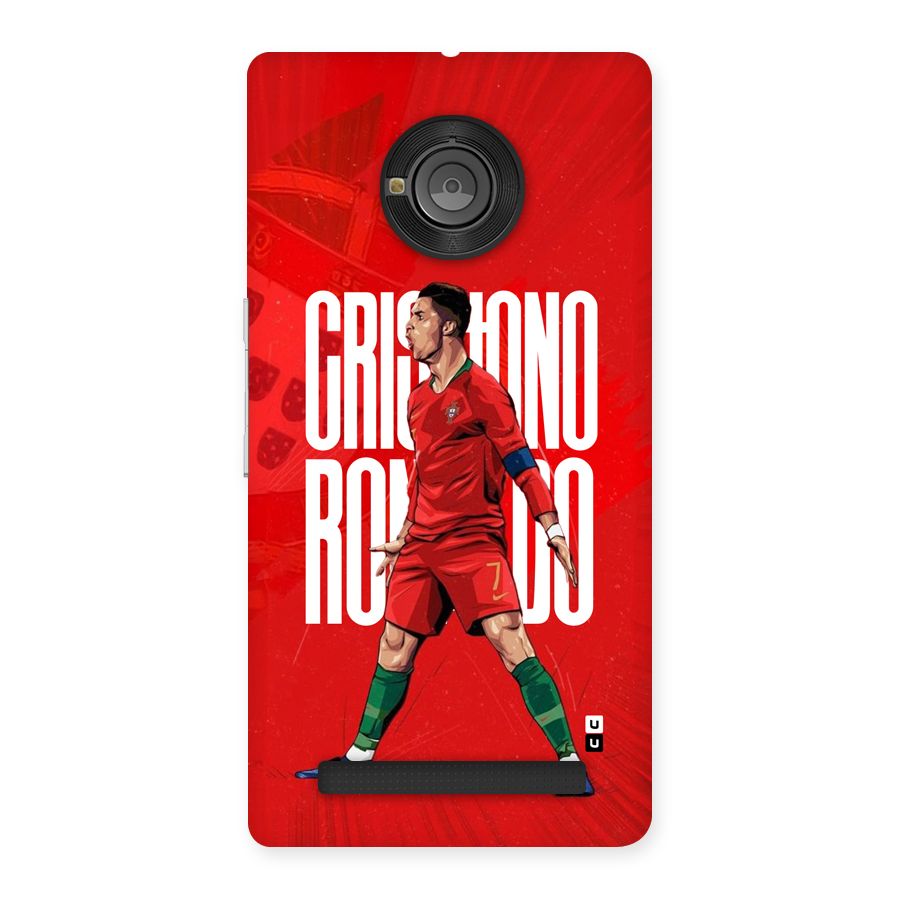 Soccer Star Roar Back Case for Yuphoria