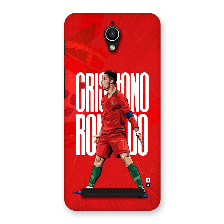 Soccer Star Roar Back Case for Zenfone Go