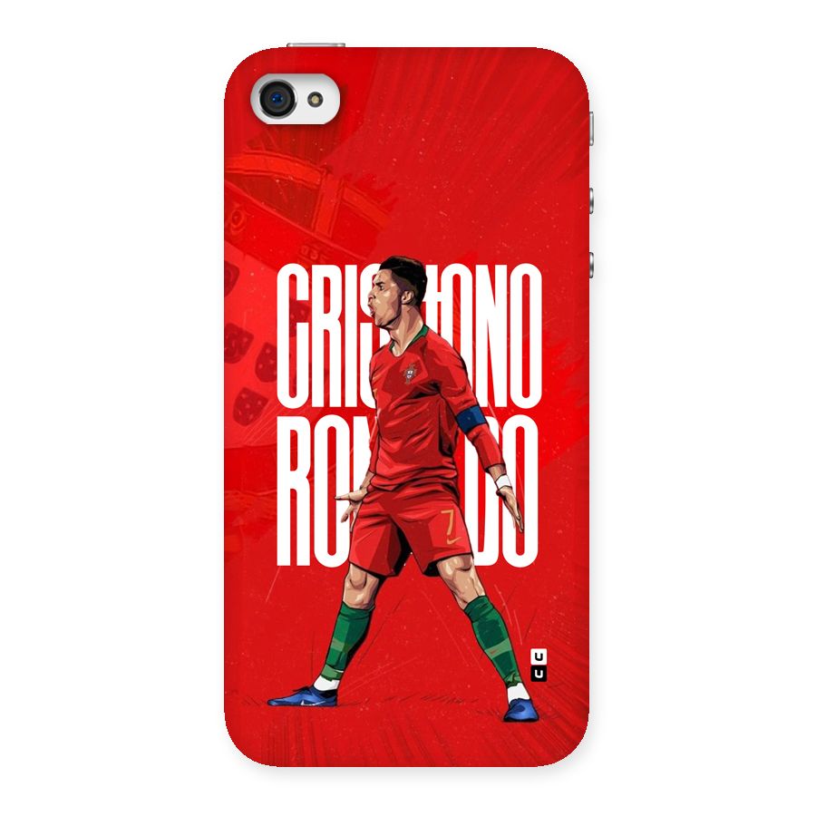 Soccer Star Roar Back Case for iPhone 4 4s