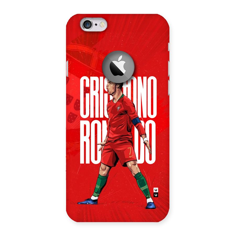 Soccer Star Roar Back Case for iPhone 6 Logo Cut