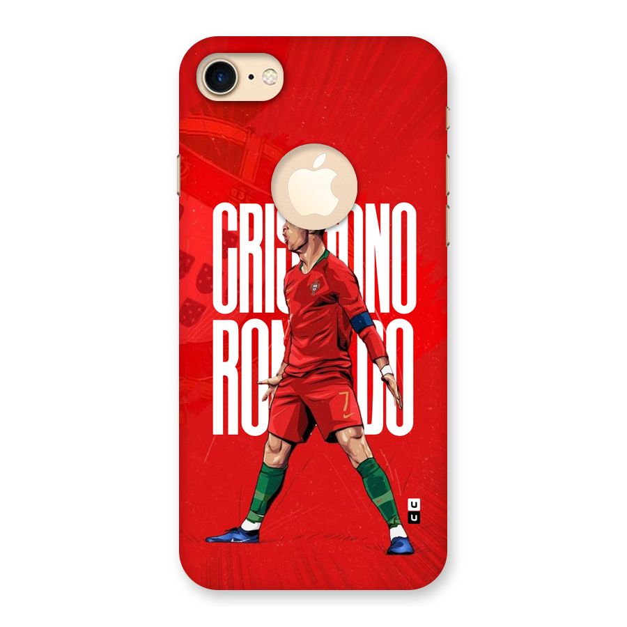 Soccer Star Roar Back Case for iPhone 7 Logo Cut