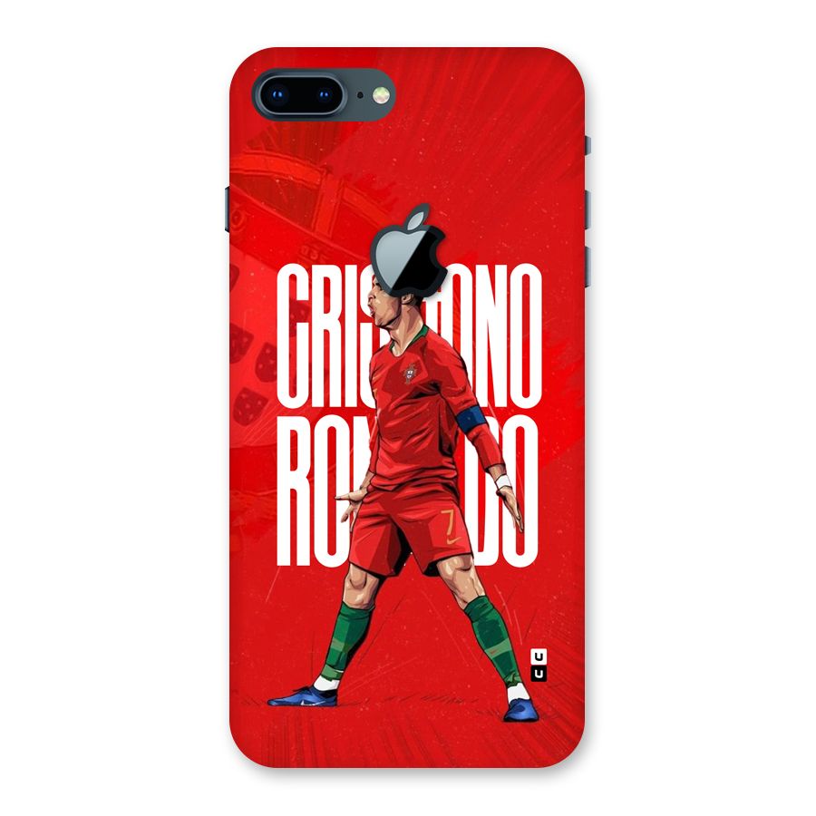 Soccer Star Roar Back Case for iPhone 7 Plus Apple Cut