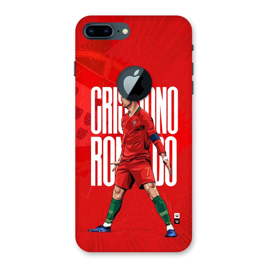 Soccer Star Roar Back Case for iPhone 7 Plus Logo Cut