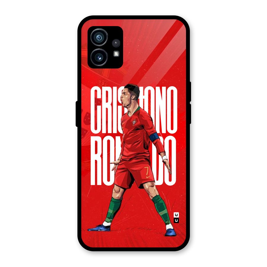 Soccer Star Roar Glass Back Case for Nothing Phone 1