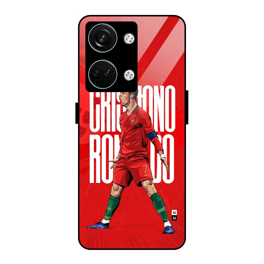 Soccer Star Roar Glass Back Case for Oneplus Nord 3