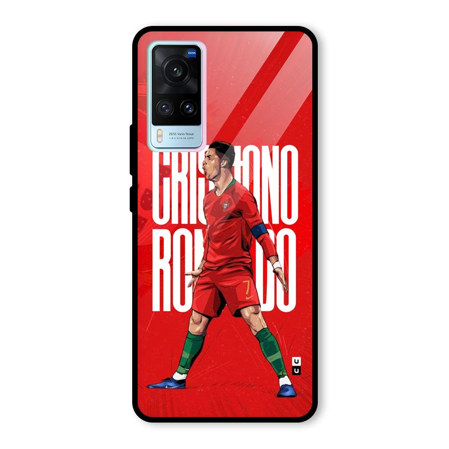 Soccer Star Roar Glass Back Case for Vivo X60