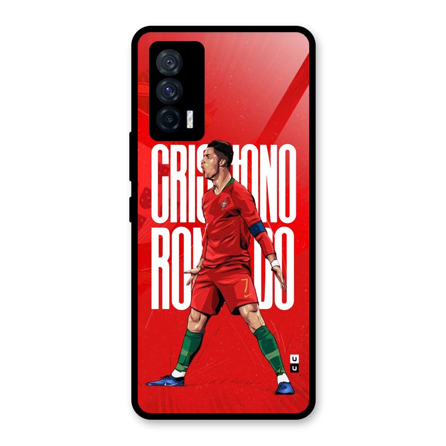 Soccer Star Roar Glass Back Case for Vivo iQOO 7 5G