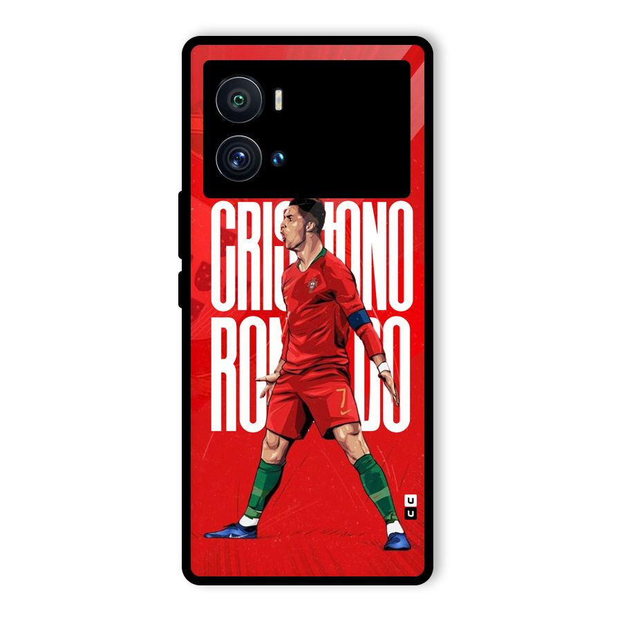 Soccer Star Roar Glass Back Case for Vivo iQOO 9 Pro