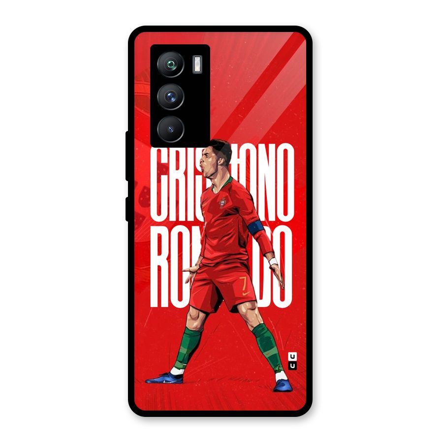 Soccer Star Roar Glass Back Case for Vivo iQOO 9 SE