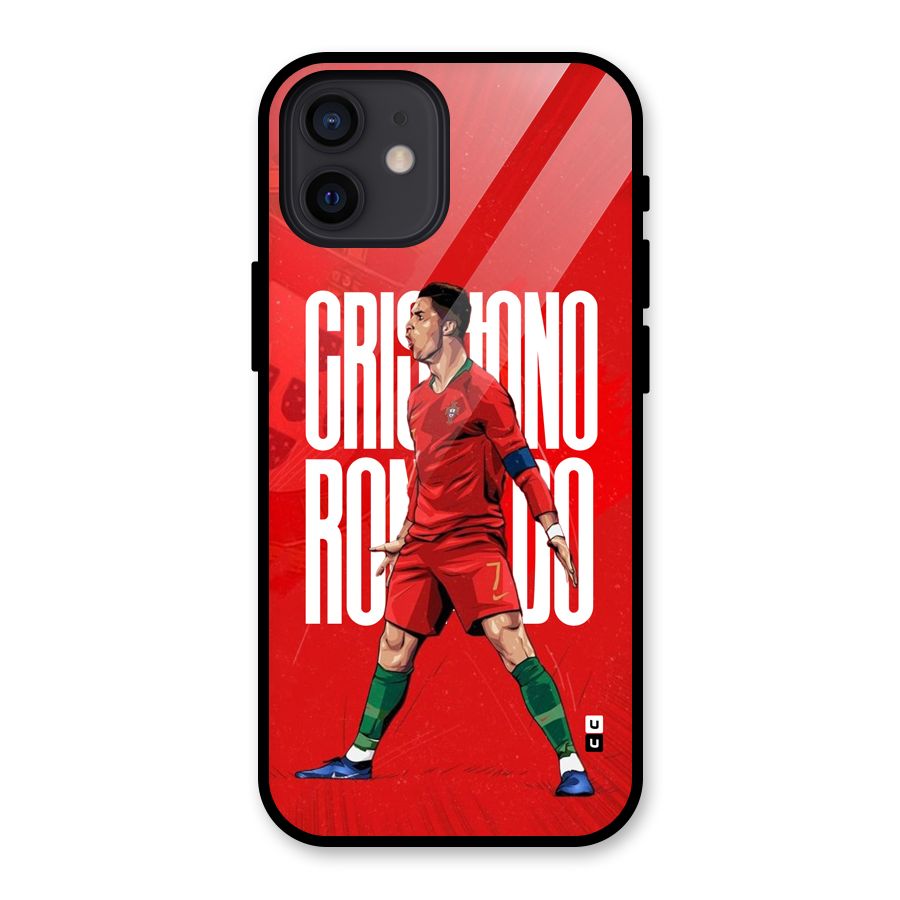 Soccer Star Roar Glass Back Case for iPhone 12