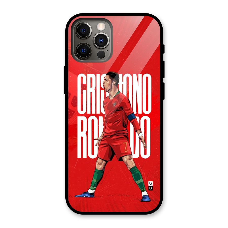 Soccer Star Roar Glass Back Case for iPhone 12 Pro