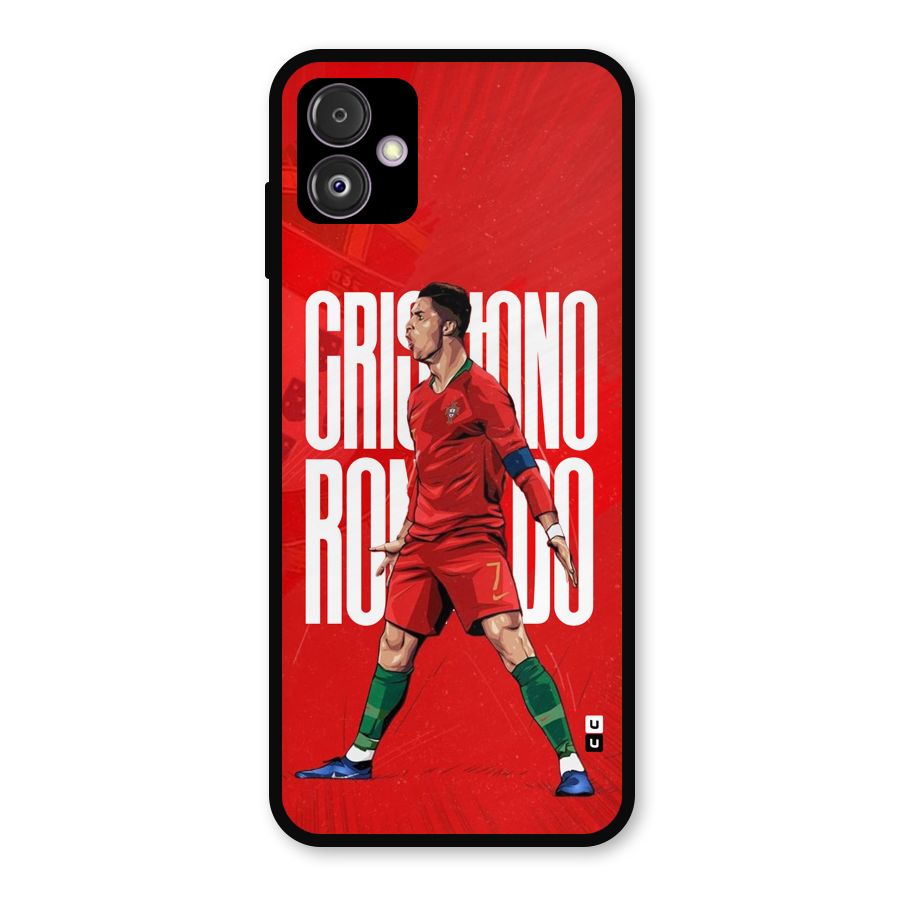 Soccer Star Roar Metal Back Case for Galaxy F14