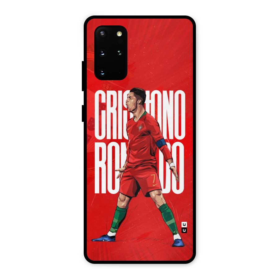 Soccer Star Roar Metal Back Case for Galaxy S20 Plus