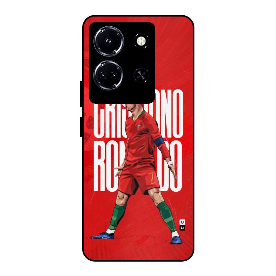 Soccer Star Roar Metal Back Case for Infinix Note 30 5G