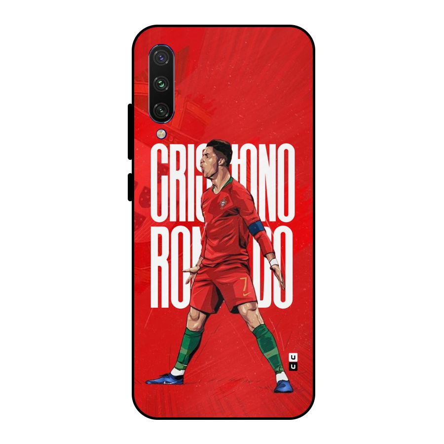 Soccer Star Roar Metal Back Case for Mi A3