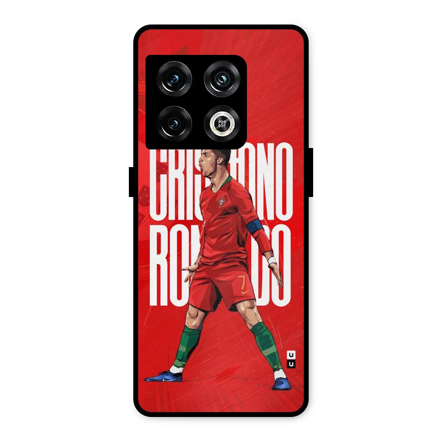 Soccer Star Roar Metal Back Case for OnePlus 10 Pro 5G