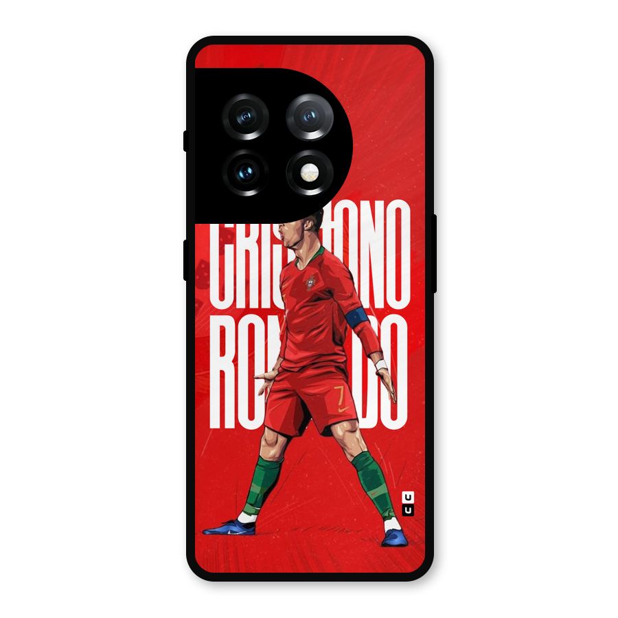 Soccer Star Roar Metal Back Case for OnePlus 11