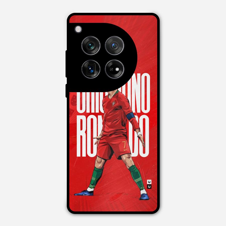 Soccer Star Roar Metal Back Case for OnePlus 12