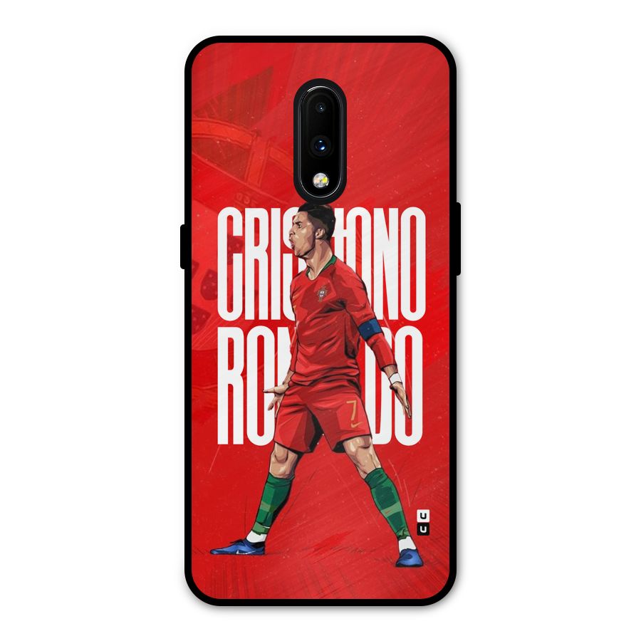 Soccer Star Roar Metal Back Case for OnePlus 7