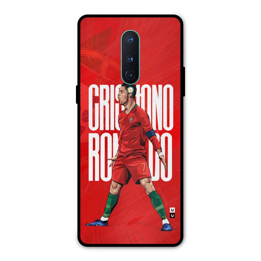 Soccer Star Roar Metal Back Case for OnePlus 8