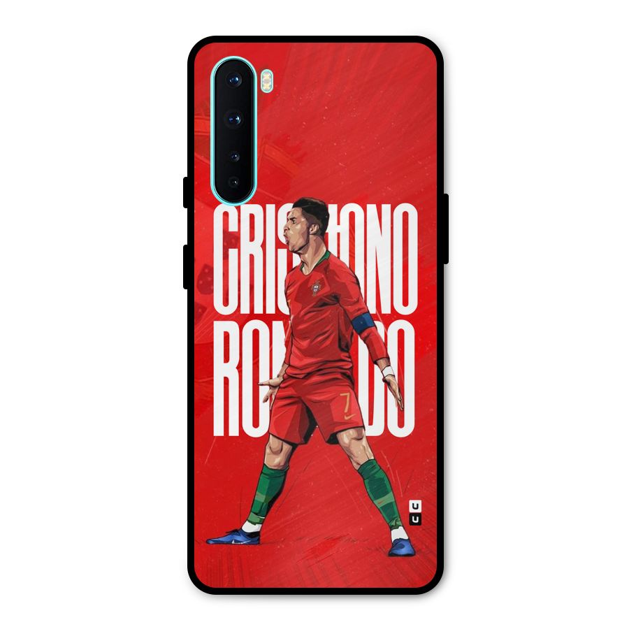 Soccer Star Roar Metal Back Case for OnePlus Nord