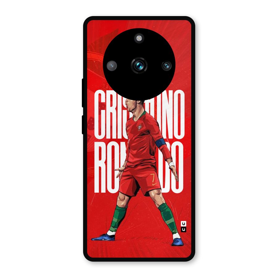 Soccer Star Roar Metal Back Case for Realme 11 Pro Plus