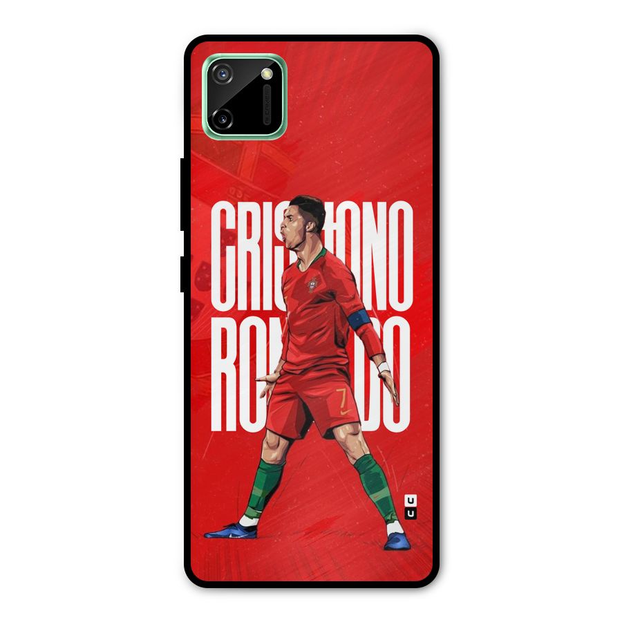 Soccer Star Roar Metal Back Case for Realme C11
