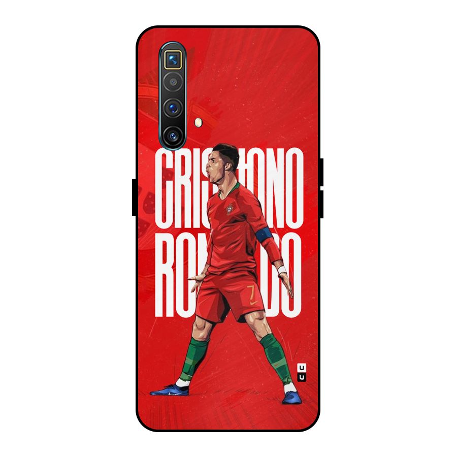 Soccer Star Roar Metal Back Case for Realme X3