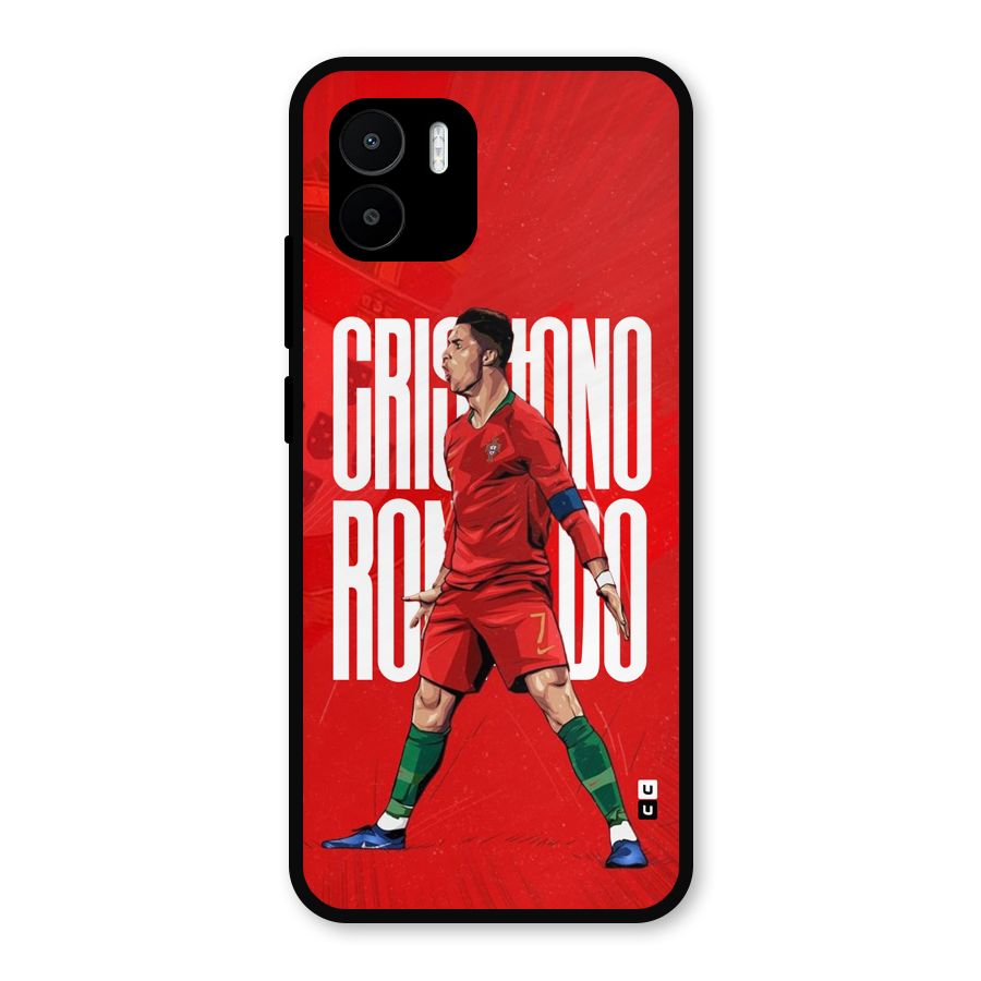 Soccer Star Roar Metal Back Case for Redmi A1