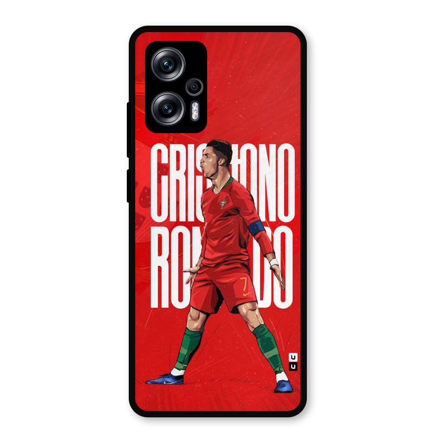 Soccer Star Roar Metal Back Case for Redmi K50i