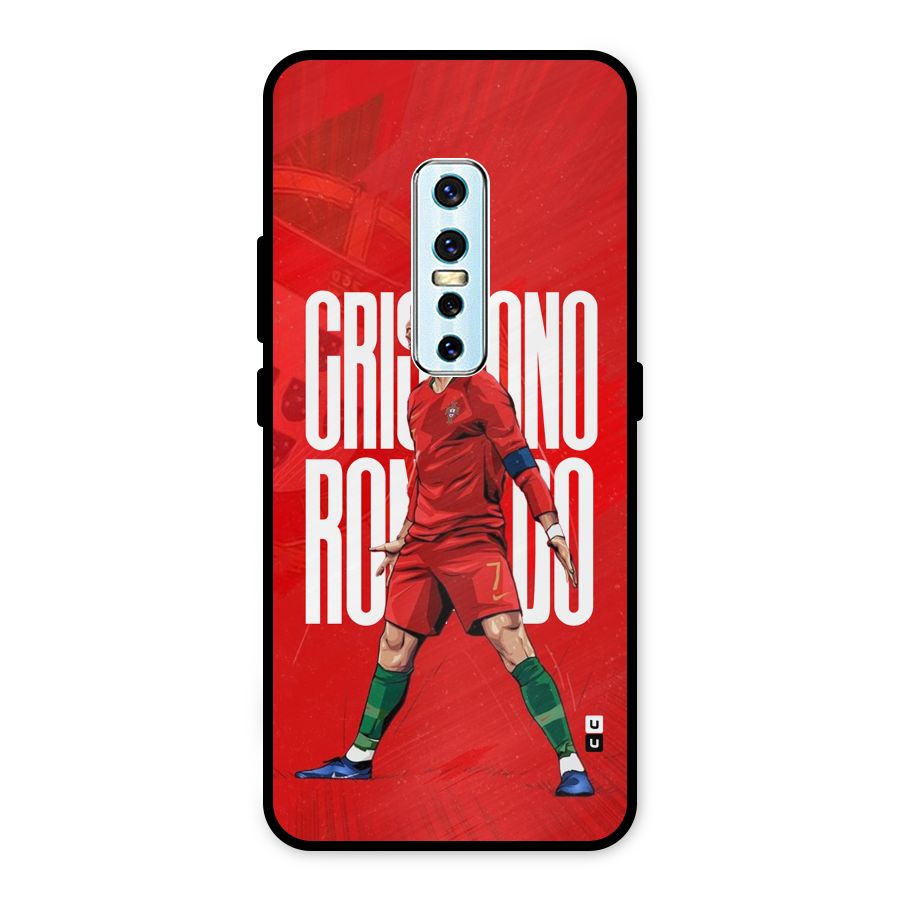 Soccer Star Roar Metal Back Case for Vivo V17 Pro