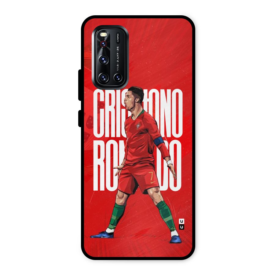 Soccer Star Roar Metal Back Case for Vivo V19