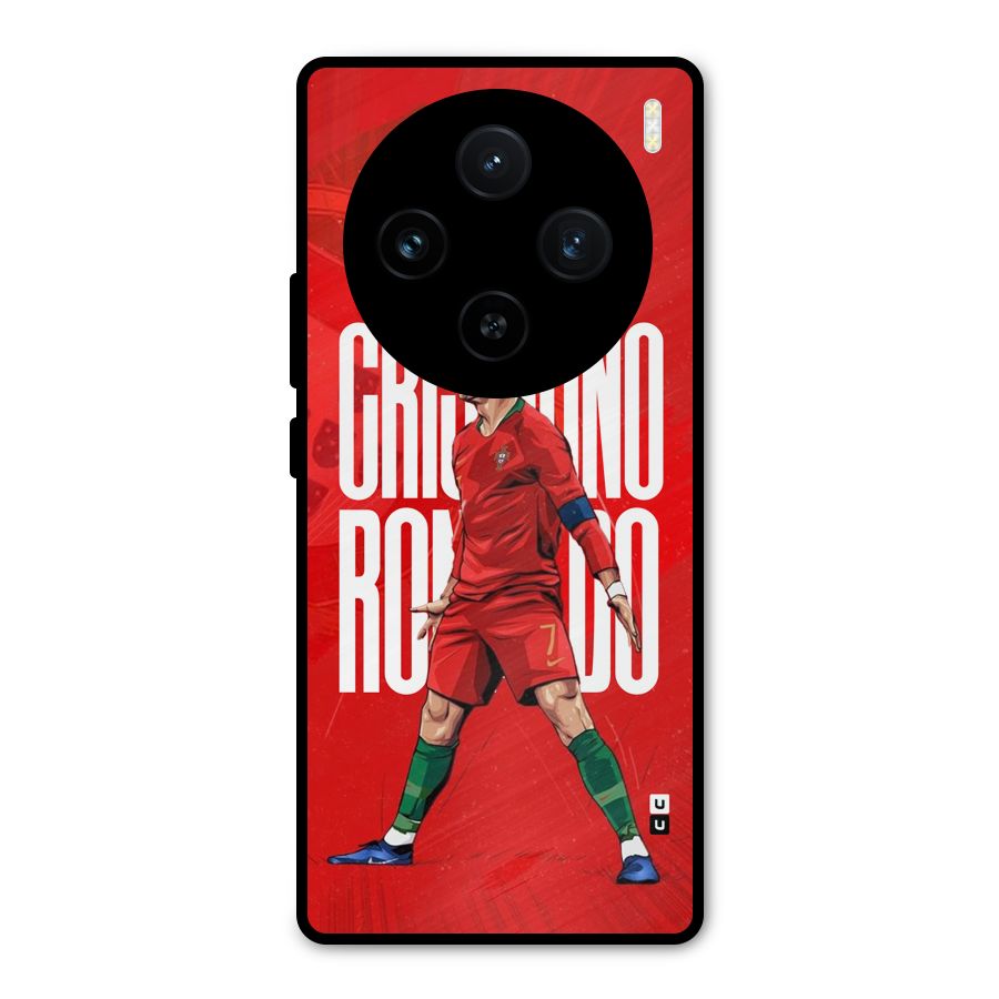 Soccer Star Roar Metal Back Case for Vivo X100