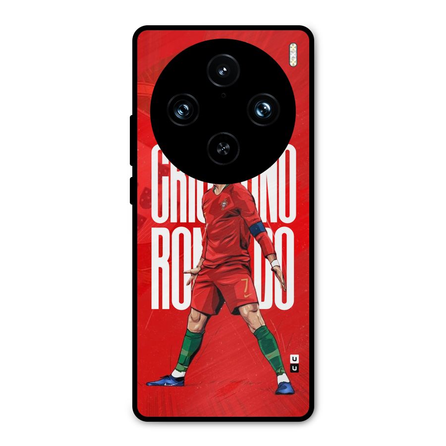 Soccer Star Roar Metal Back Case for Vivo X100 Pro