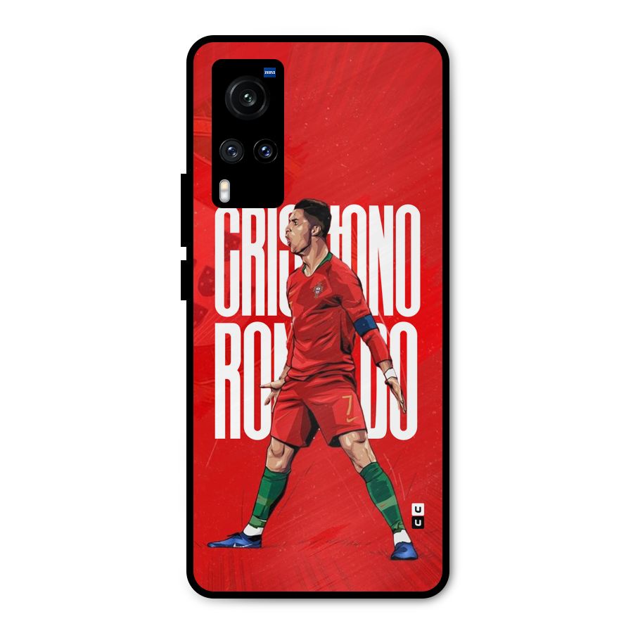 Soccer Star Roar Metal Back Case for Vivo X60