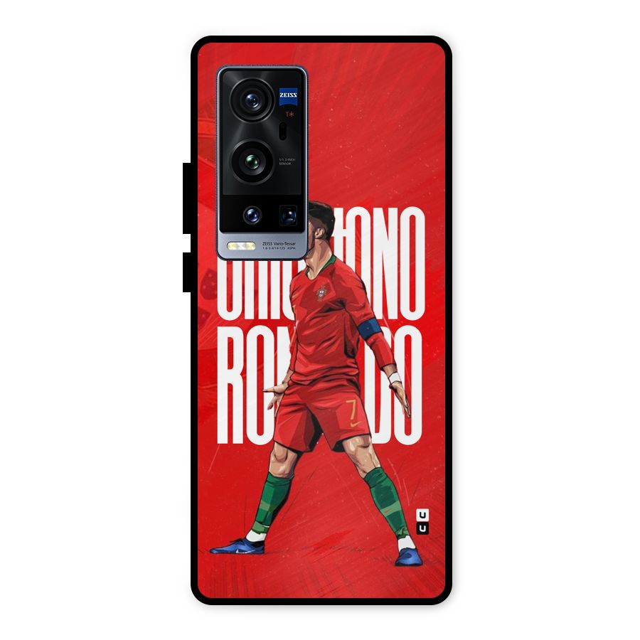 Soccer Star Roar Metal Back Case for Vivo X60 Pro Plus