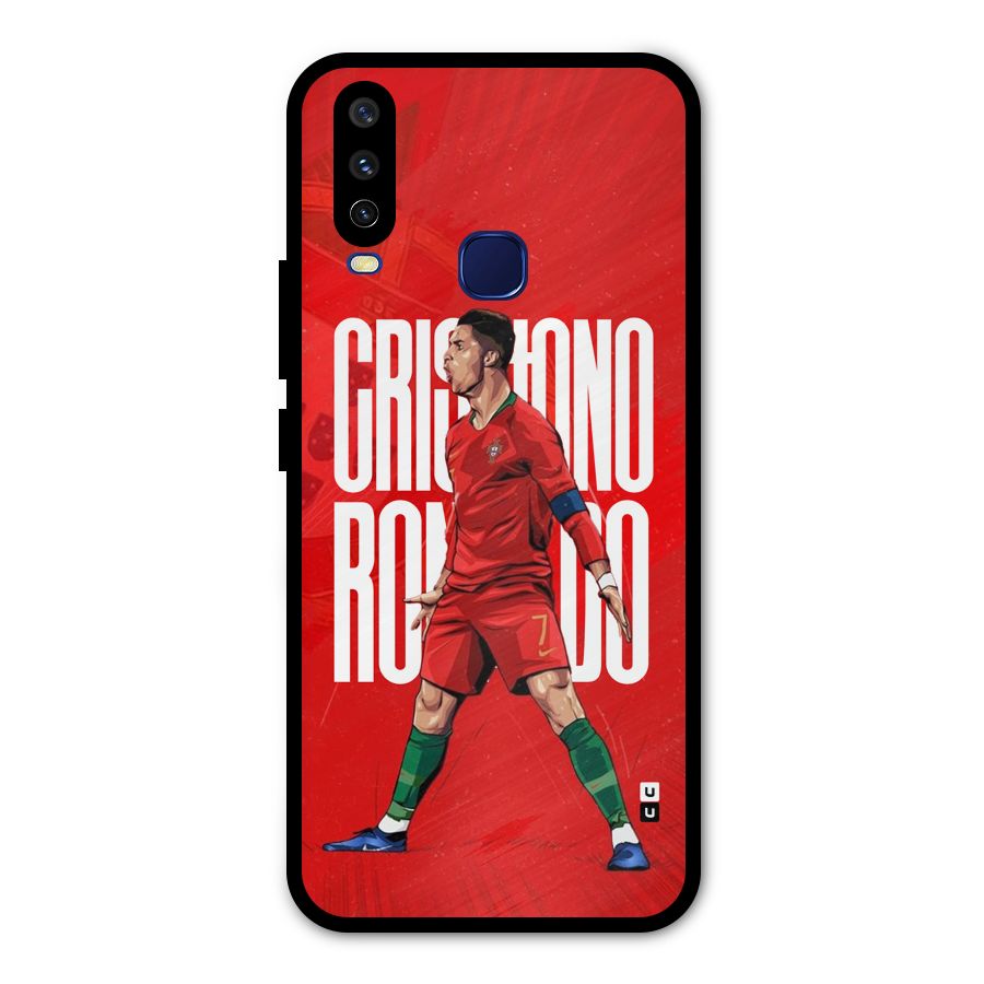 Soccer Star Roar Metal Back Case for Vivo Y12