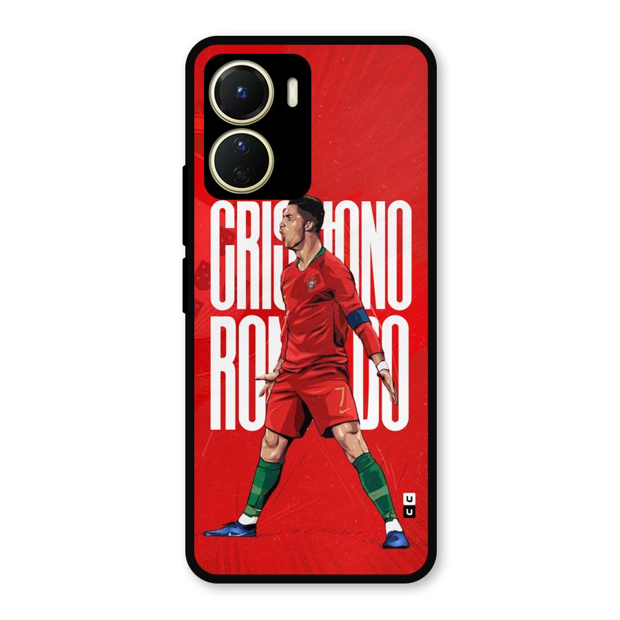 Soccer Star Roar Metal Back Case for Vivo Y16