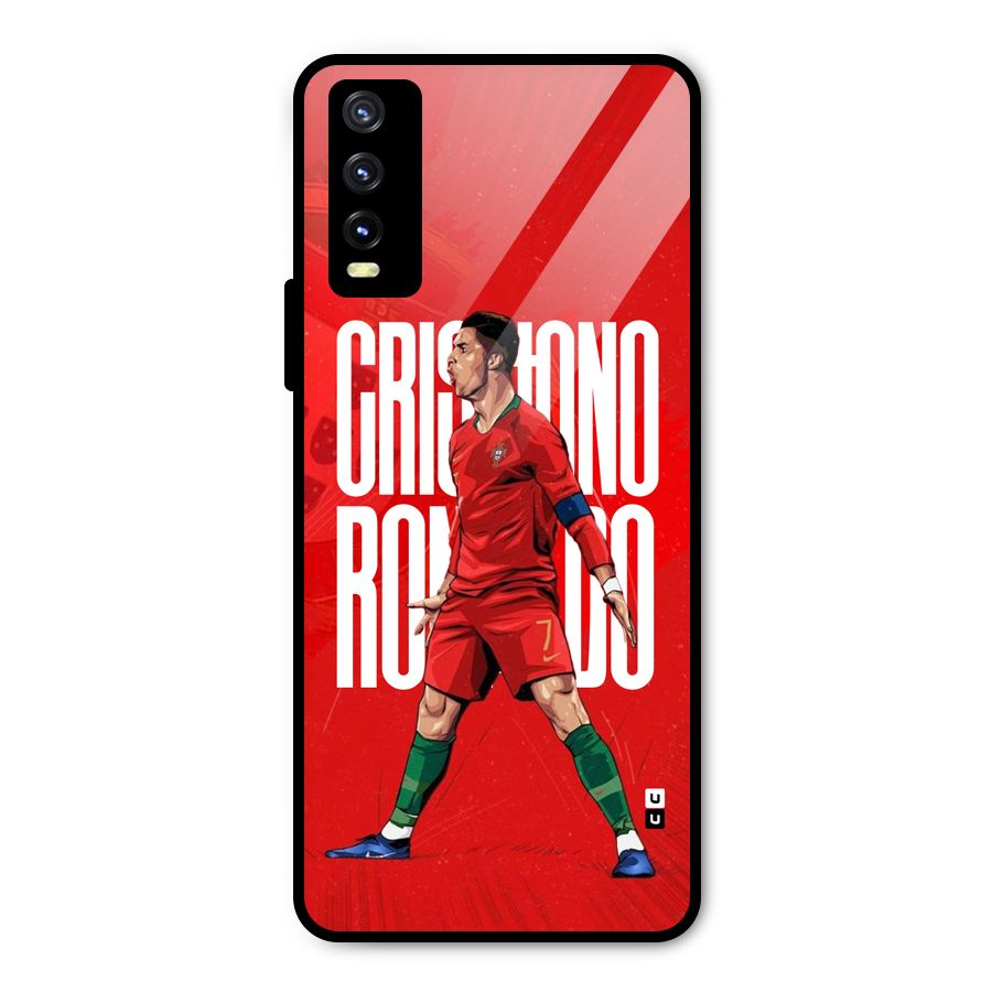 Soccer Star Roar Metal Back Case for Vivo Y20