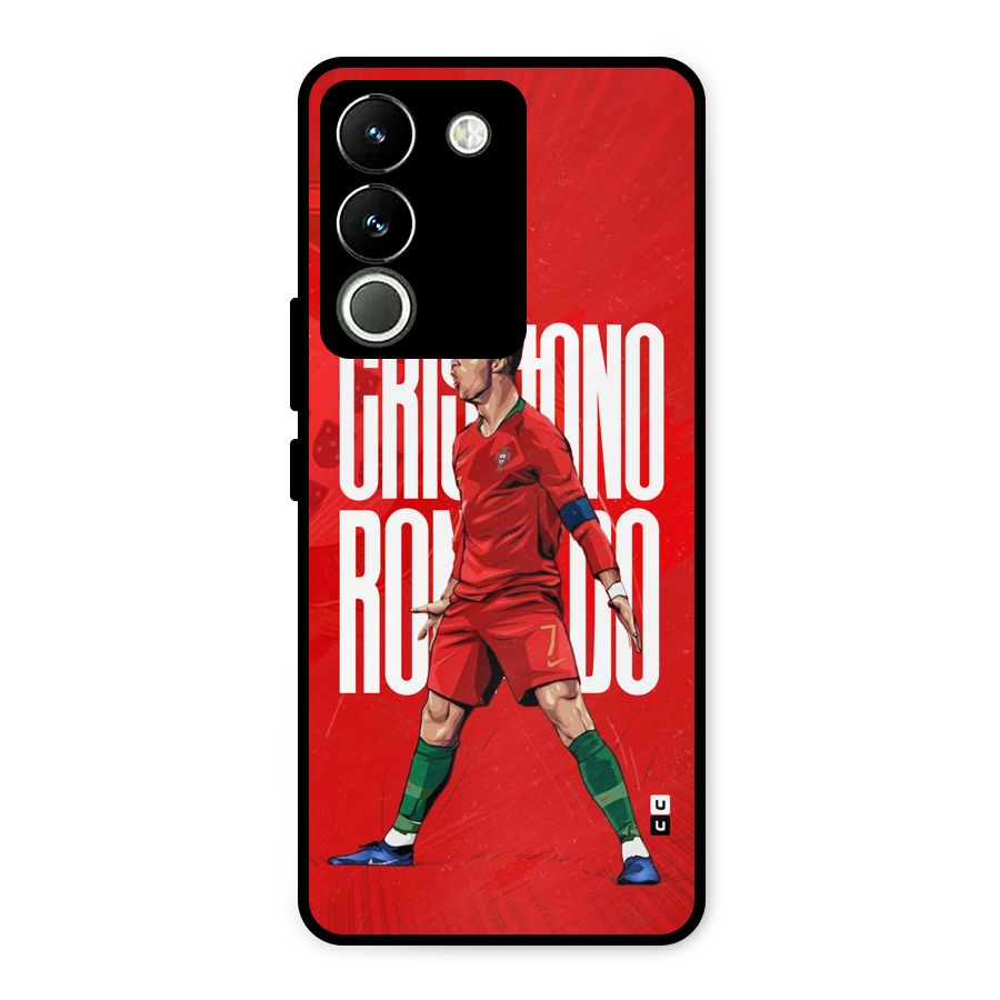 Soccer Star Roar Metal Back Case for Vivo Y200