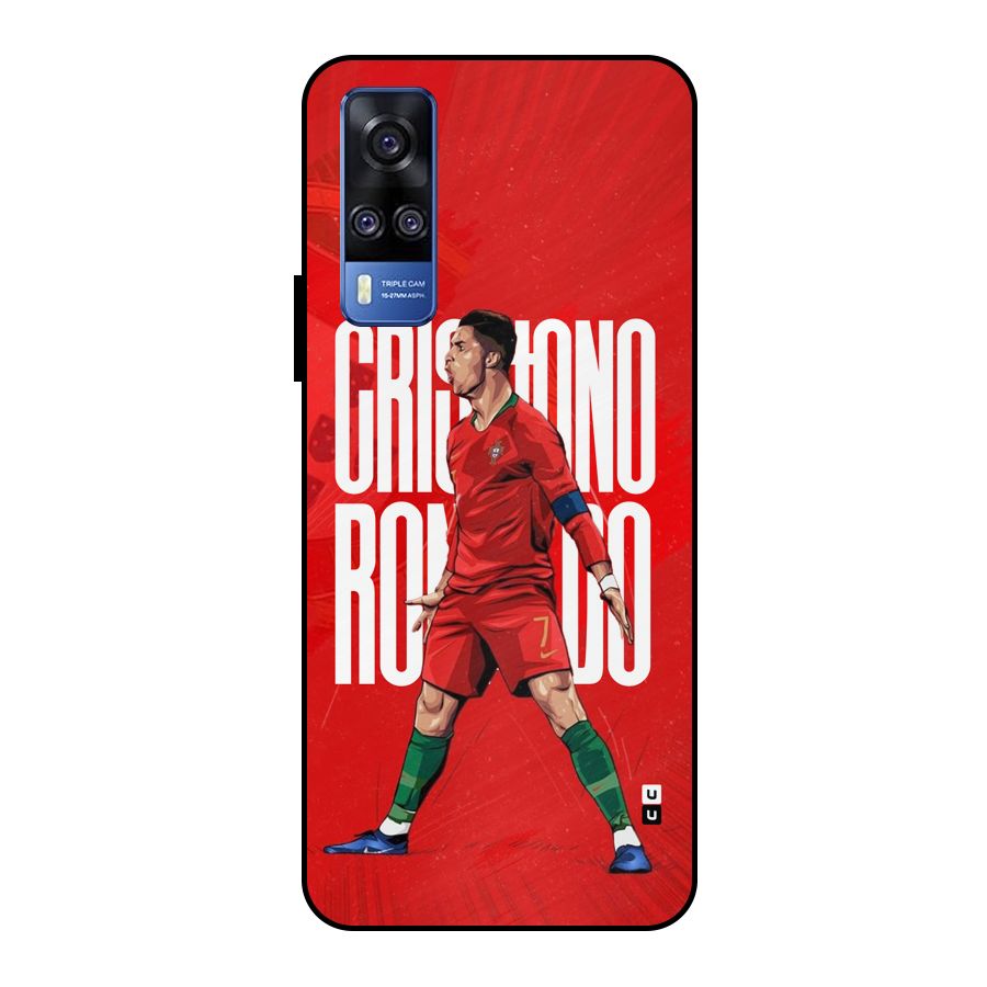 Soccer Star Roar Metal Back Case for Vivo Y51
