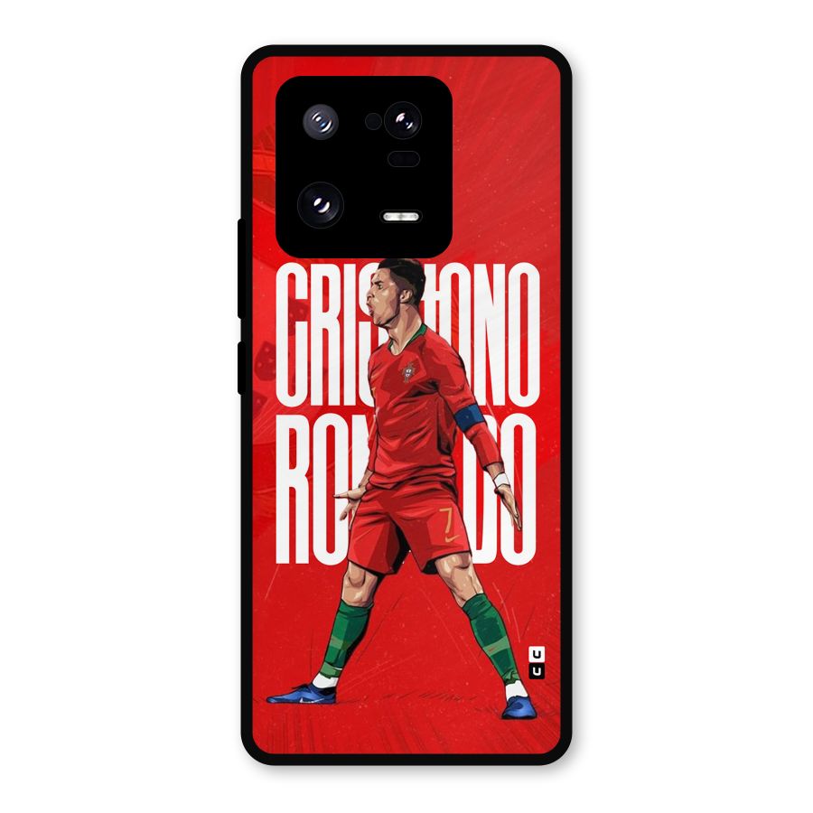 Soccer Star Roar Metal Back Case for Xiaomi 13 Pro