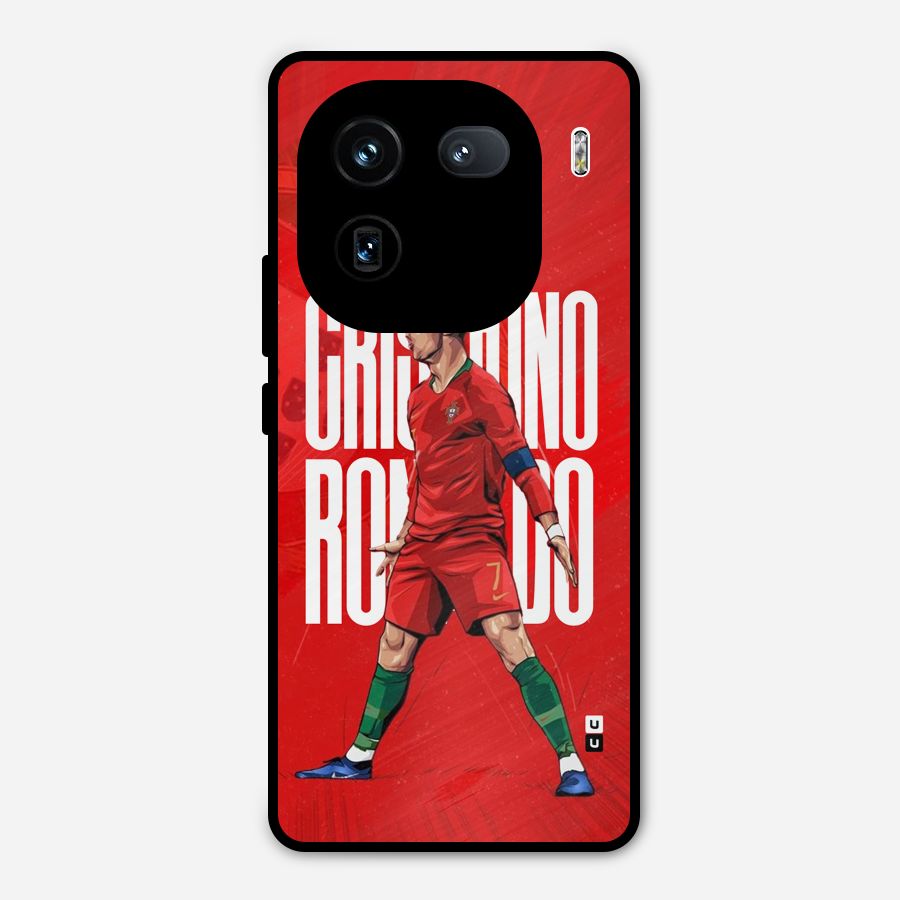 Soccer Star Roar Metal Back Case for iQOO 12