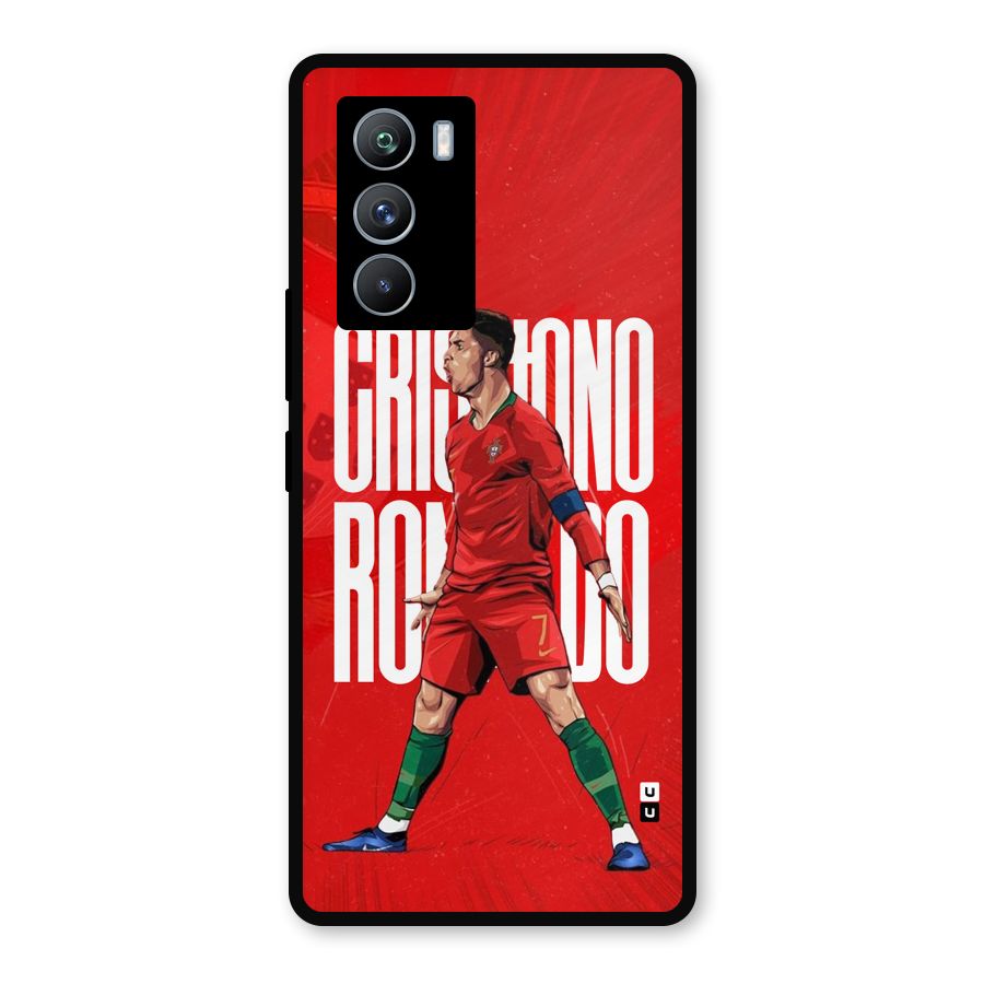 Soccer Star Roar Metal Back Case for iQOO 9 SE