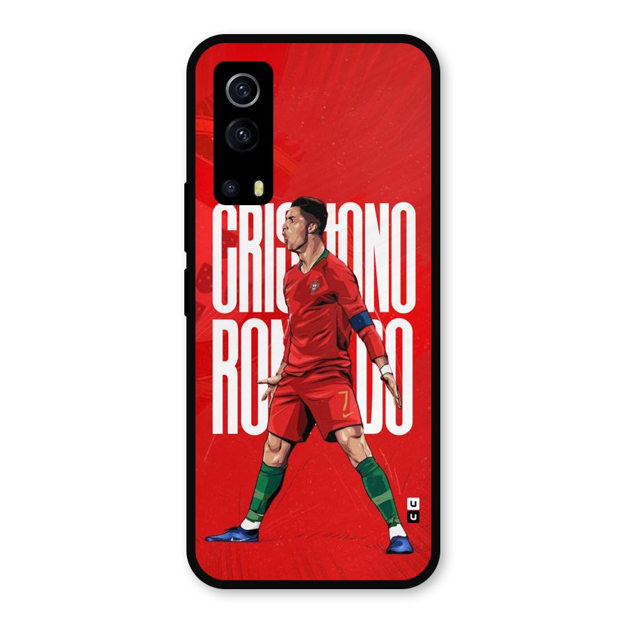 Soccer Star Roar Metal Back Case for iQOO Z3