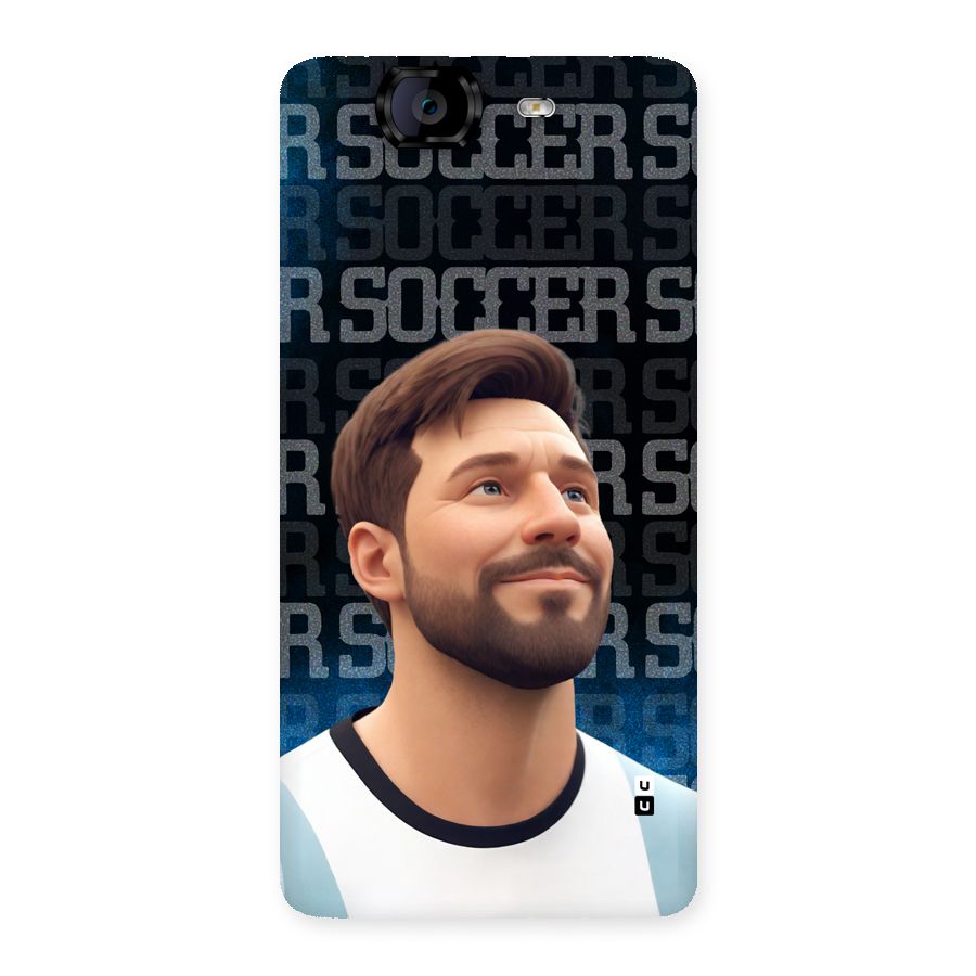 Soccer Star Smiles Back Case for Canvas Knight A350